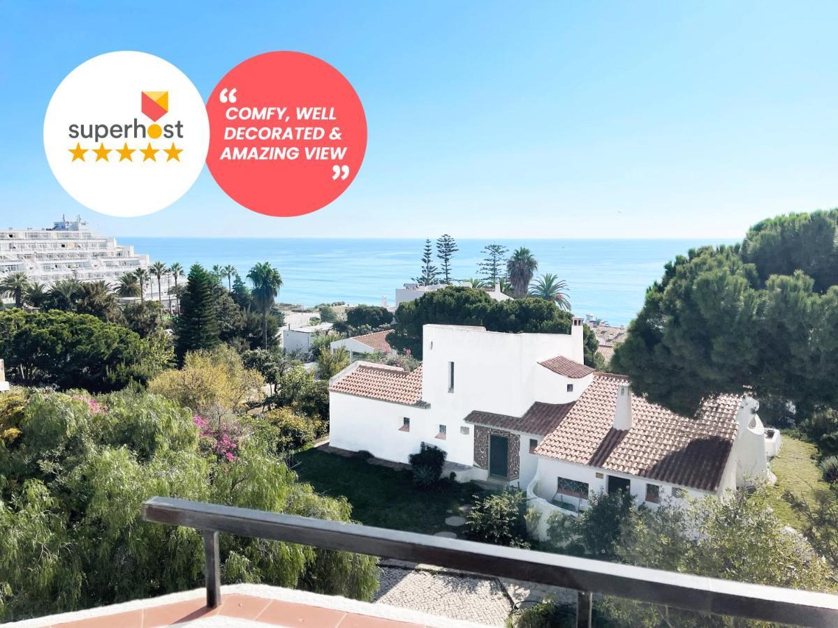 Апартаменты Beachfront Oura - 100m Beach, Seaview, Garage, 300m Strip Албуфейра